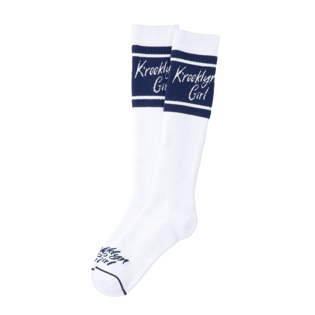 Logo Stripe Girl Socks