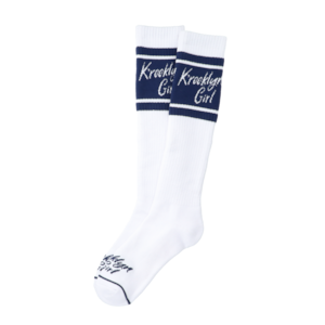 Logo Stripe Girl Socks