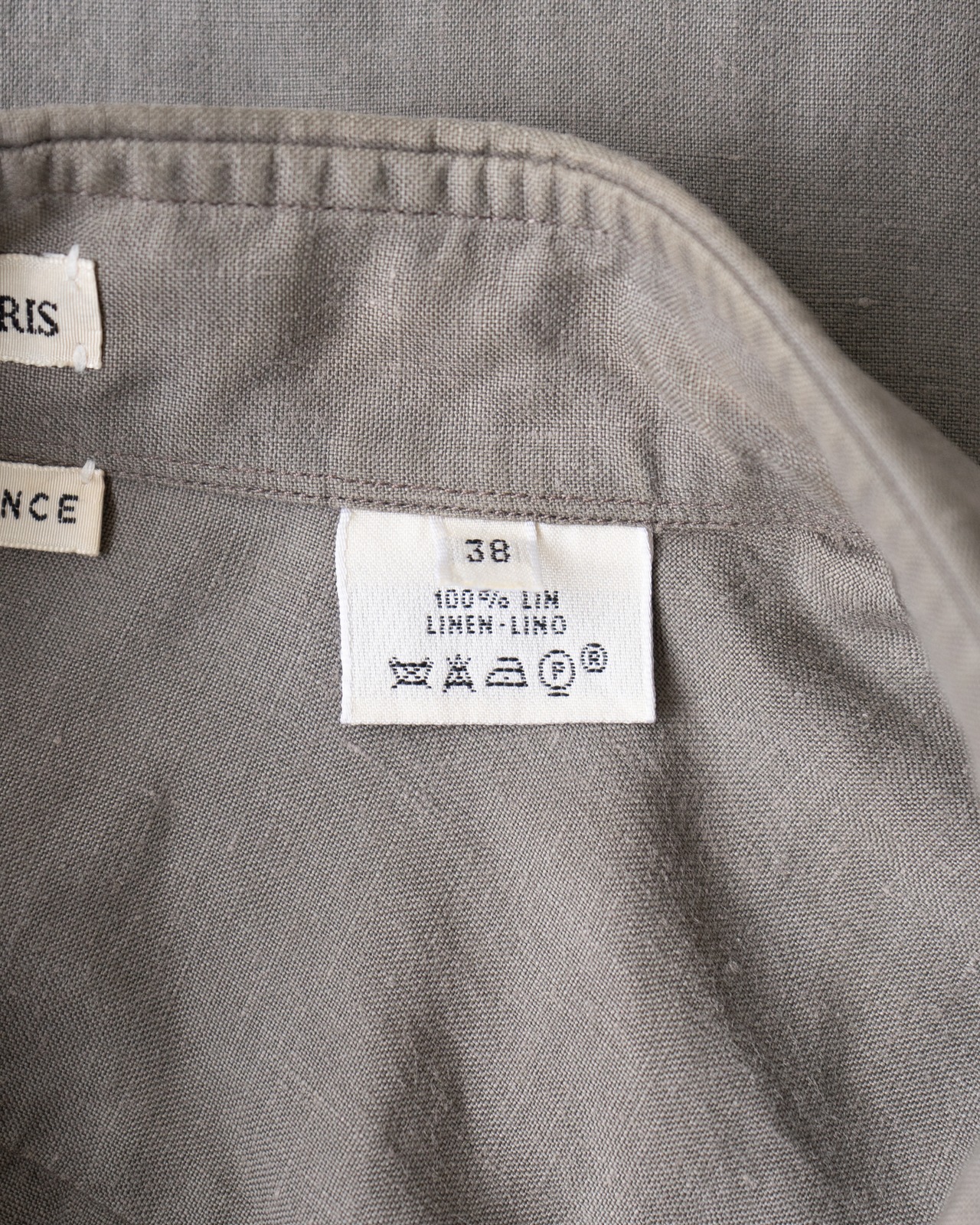 〈Hermès by martin margiela〉Linen Shirt Blouse