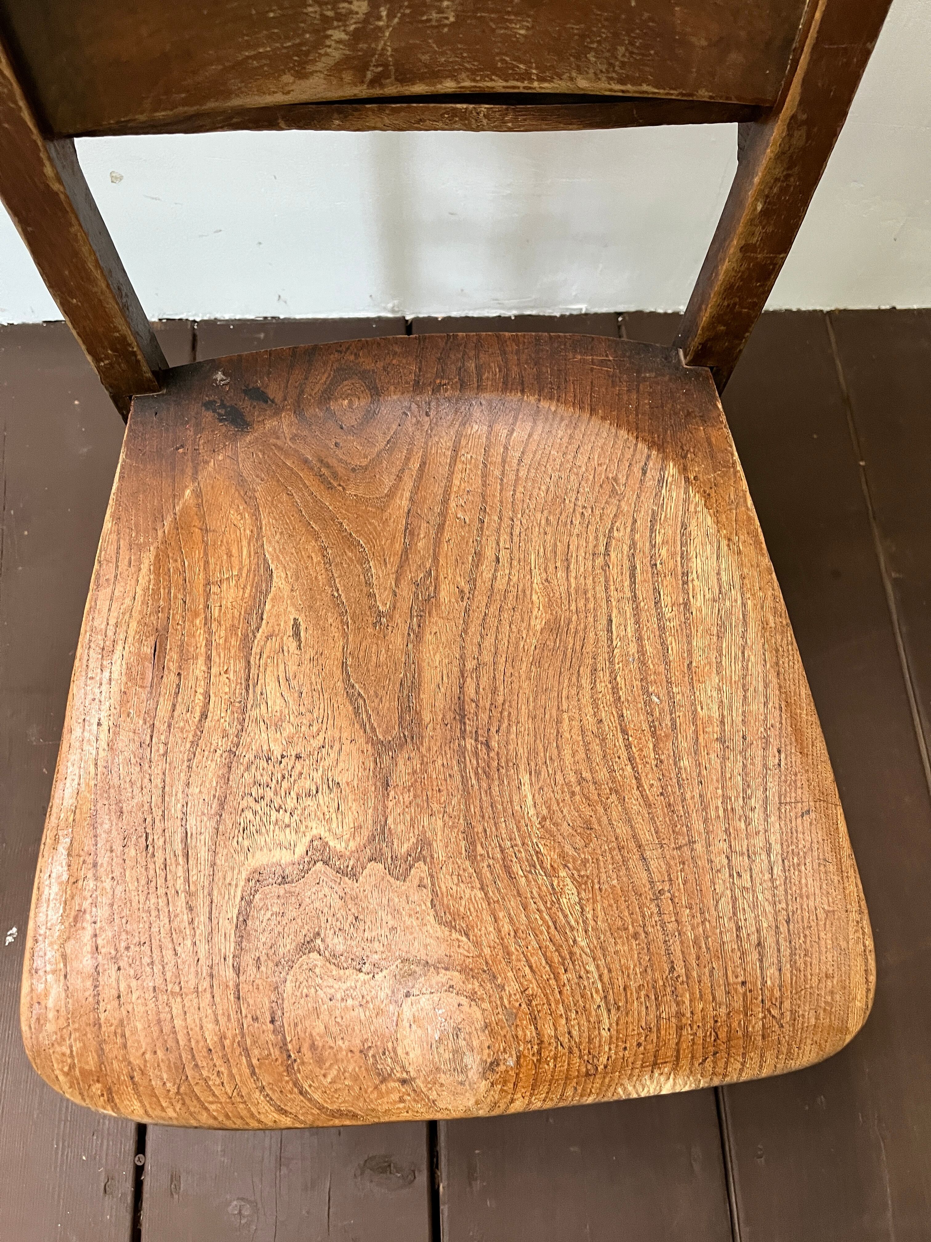 Antique church chaIr 1910-30's U.K＜イギリスアンティーク
