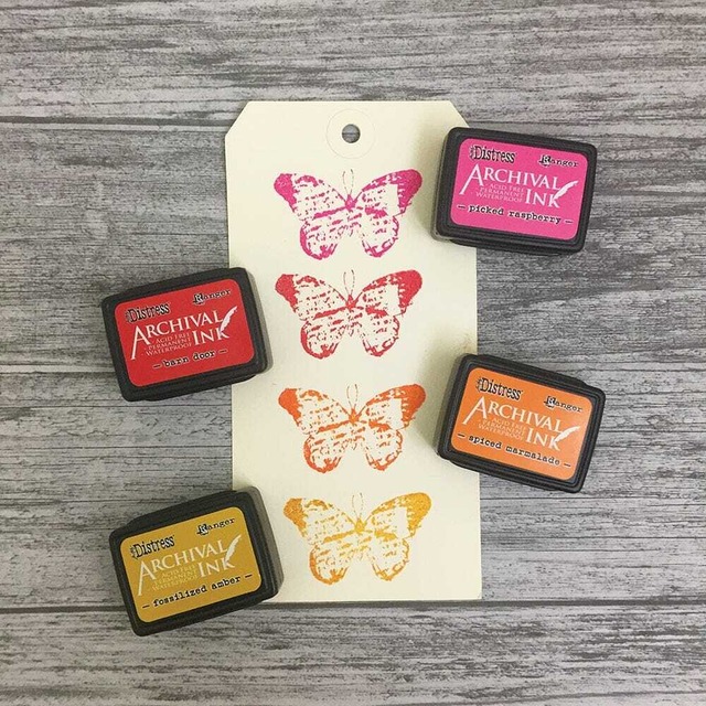 Tim Holtz　ミニアーカイバルインクキット#1　Mini Archival Ink Kit AITK64855【Tim Holtz（ティムホルツ）-Ranger】[TH-290h]