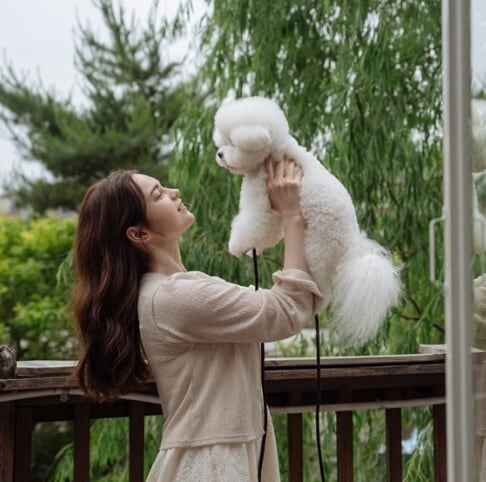 即納【stroll】Rope Leash Slim (Black)