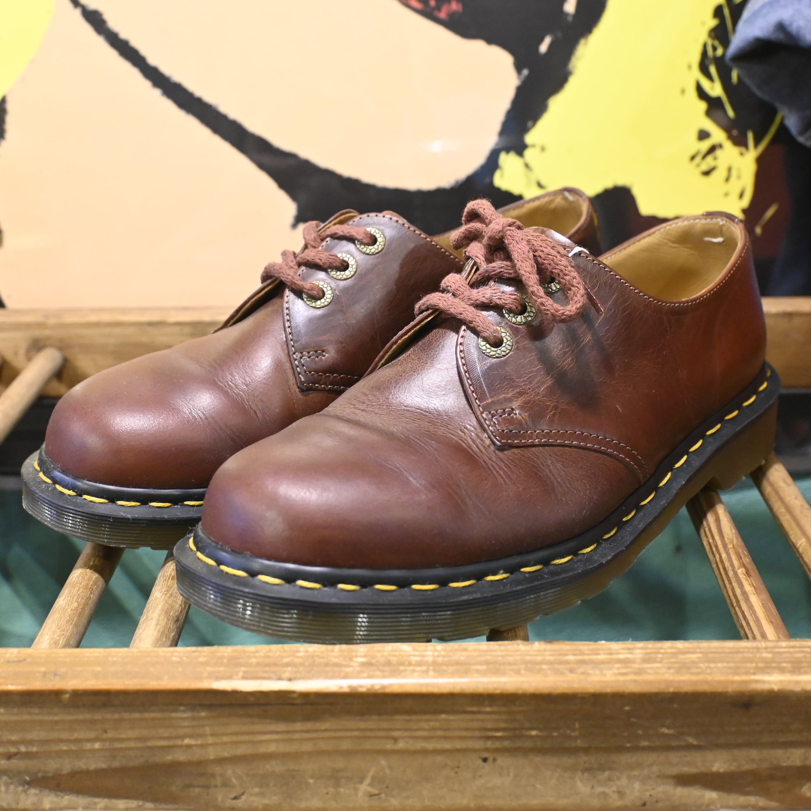 UK9 約28㎝ ] Dr.martens Made in ENGLAND 