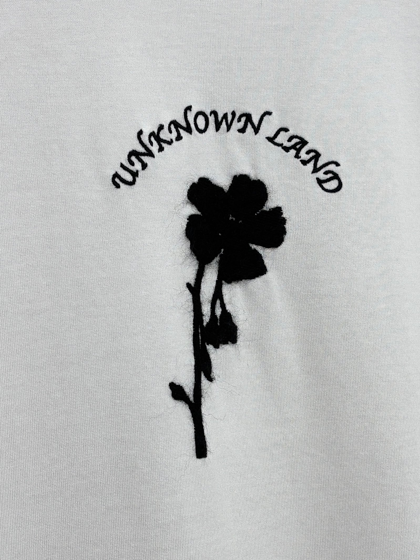 MATSUFUJI / Embroidery Short Sleeve T-shirt (OFF) | THE MODERN AGE