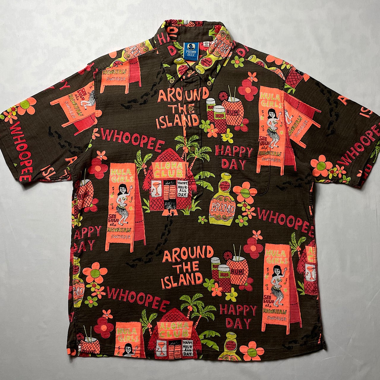 サンサーフ SUN SURF アロハシャツ PRIMO BEER SUN SURF x PRIMO BEER