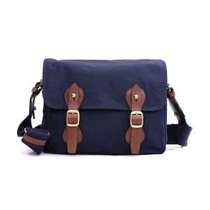 SILVER LAKE CLUB <9号帆布> HORIZONTAL SHOULDER -NAVY-