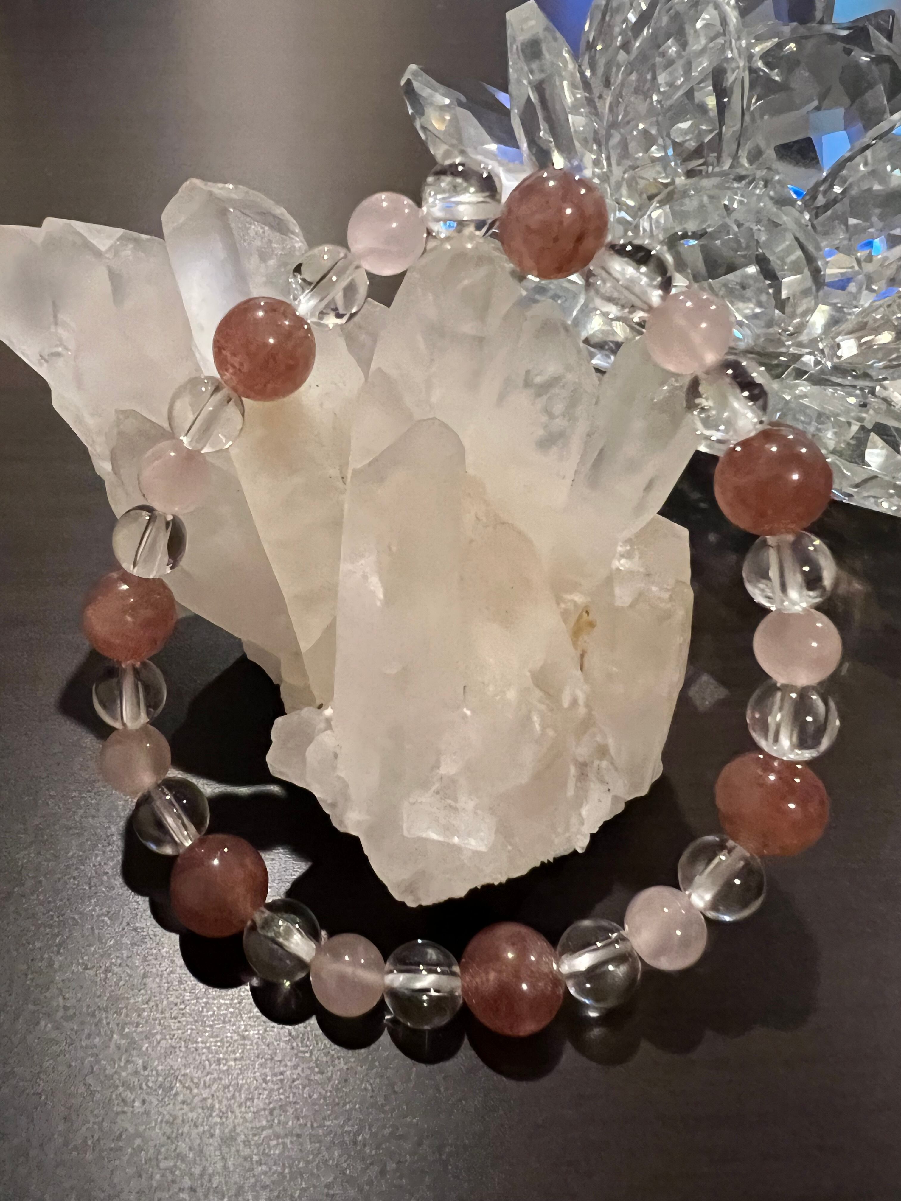 レシーバー　タイムリンク ✨　タンジェリン　蜜柑水晶　クラスター　原石　水晶 レシーバータイムリンク ✨タンジェリン蜜柑水晶クラスター原石水晶