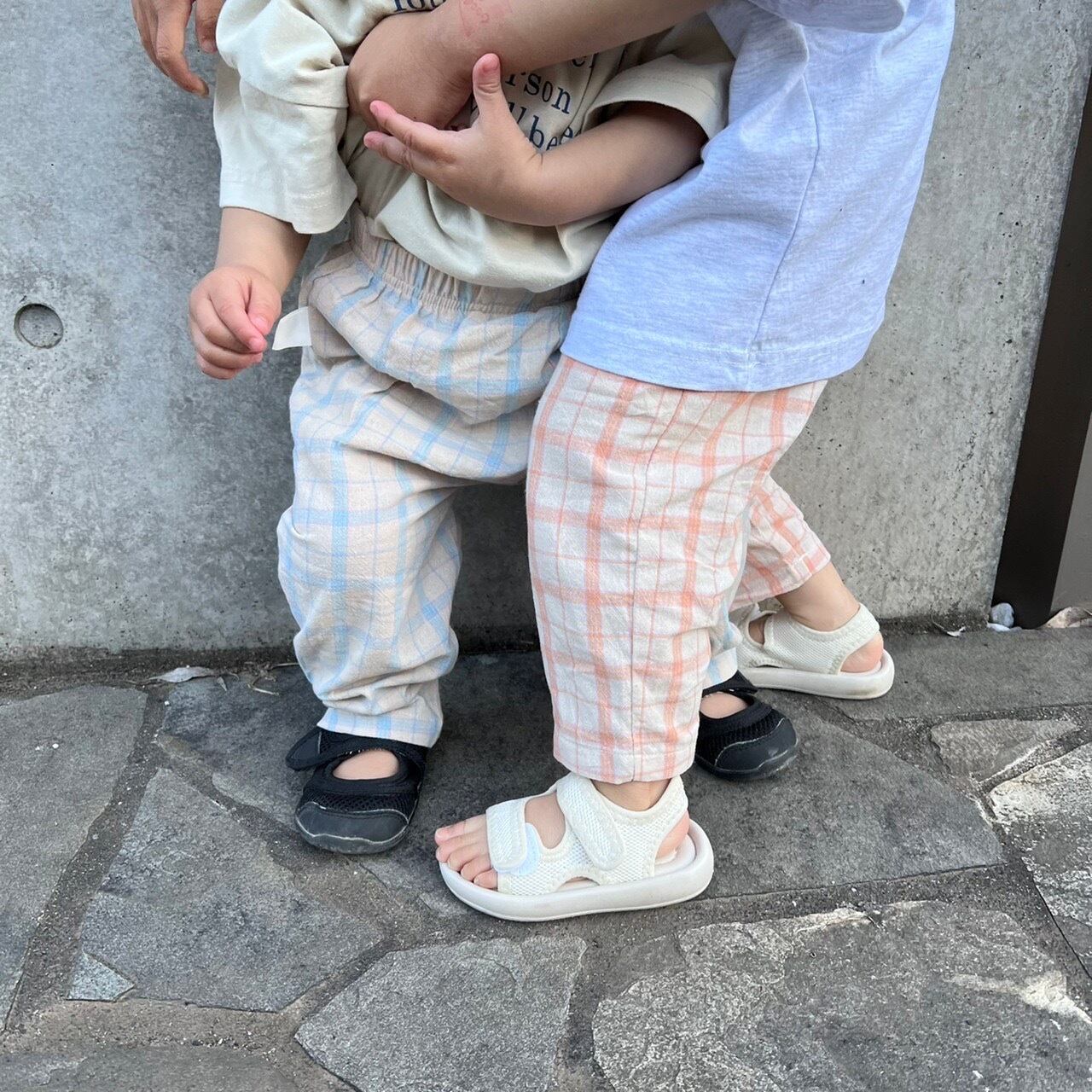 【予約】【一部即納】simple check pants