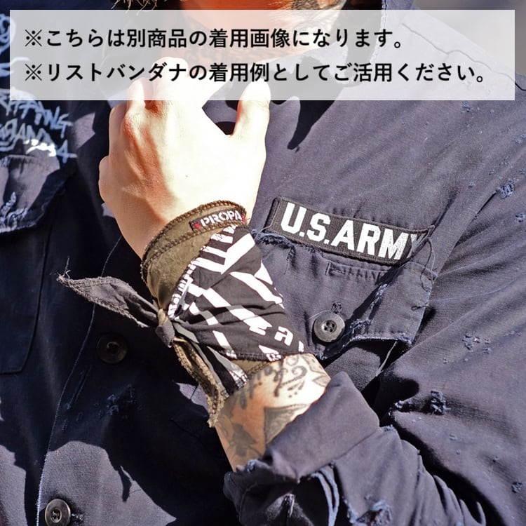 非売品 KG キングギドラ 総柄黒バンダナ 予約品】PROPA9ANDA プロパガンダ「DRA-69 MULTI BANDANNA」マルチ