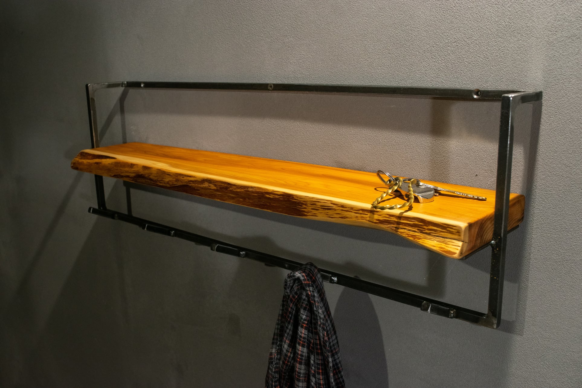 黒皮アイアンシェルフ】DIY組み立て式 【公式通販】