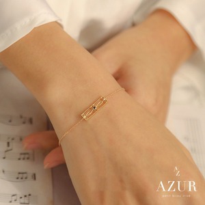 【数量限定】スクエアゴシックブレスレット