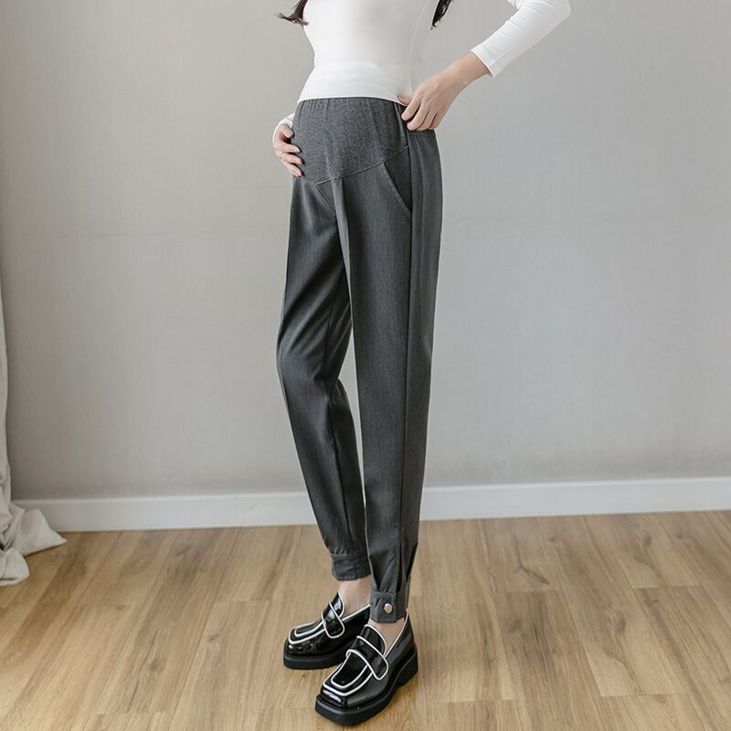 【新作】【送料無料】 マタニティウェア2020秋冬の新しいアウターウェアルーズカジュアル9ポイントパンツバージョンの妊婦ベリーリフトハーレムパンツ-アリババ オータム 秋物 ウィンター 冬物 expec292066713852