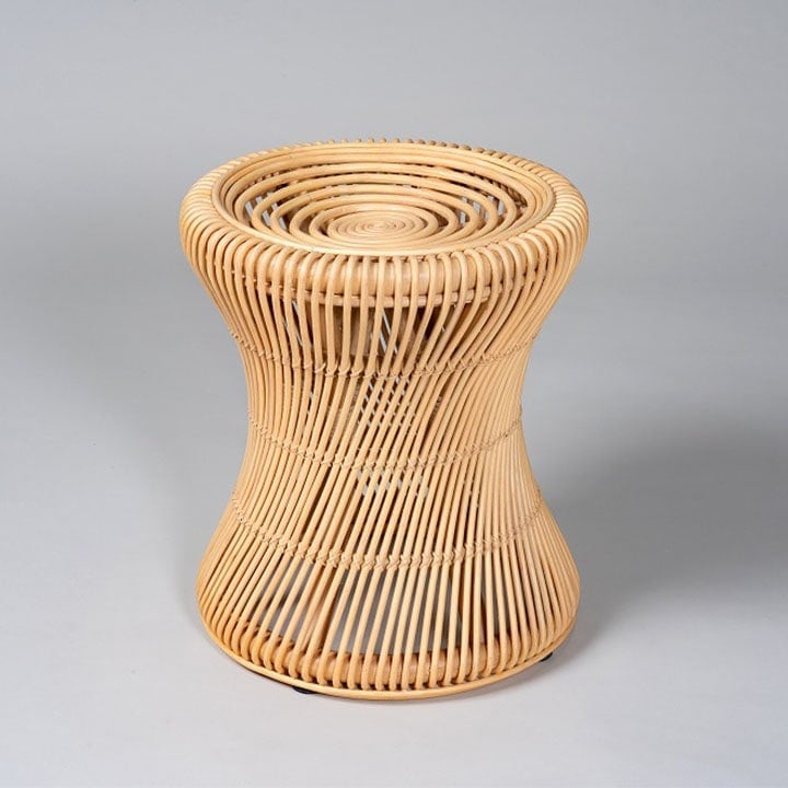 籐スツールNAナチュラル37×37×42cm