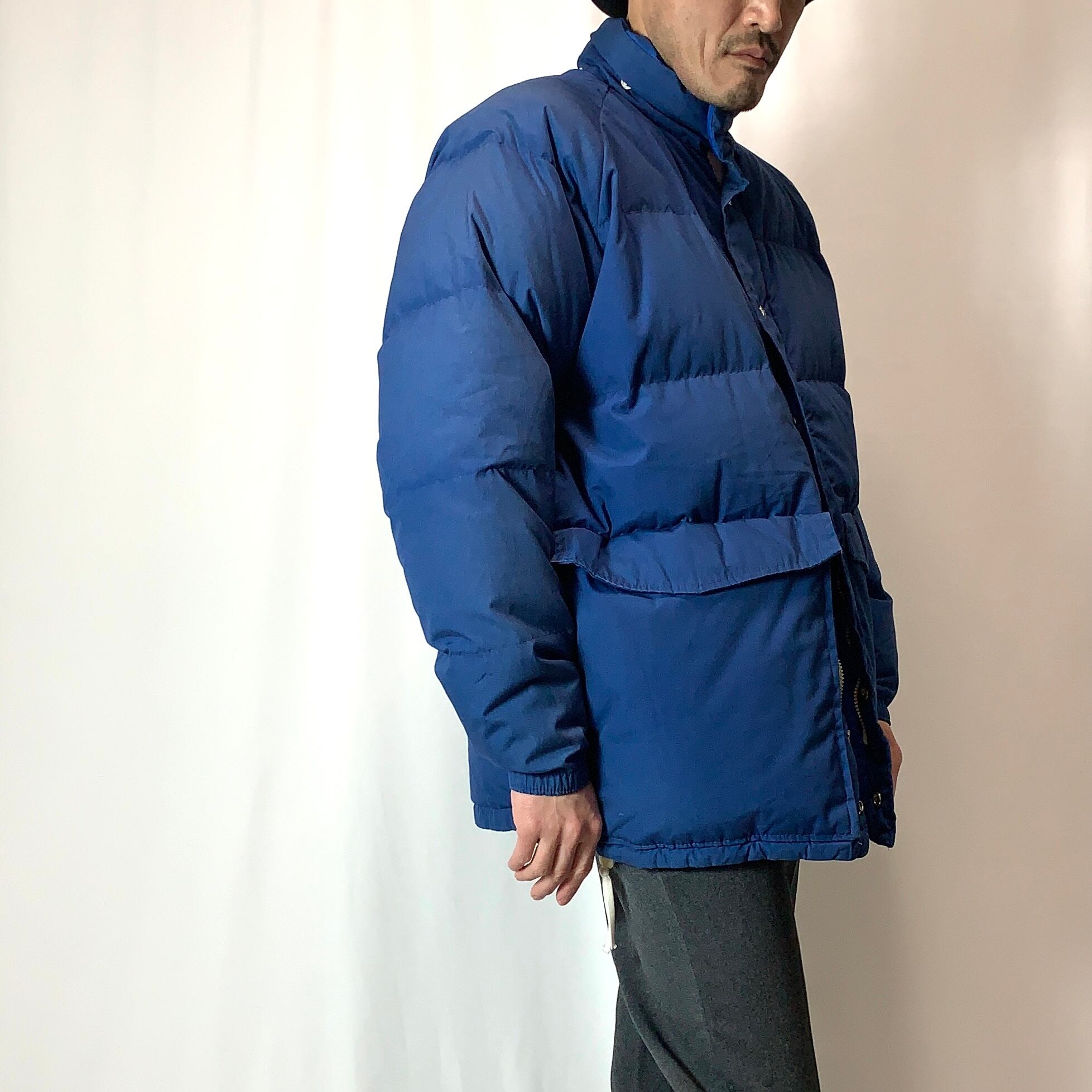 vintage old 80s GERRY down jacket MADE IN USA ジェリー ダウンジャケット アメリカ製 メンズ レディース  ブルー ビンテージ ヴィンテージ