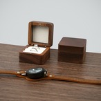 木製 リングボックス ︱ ジュエリーボックス 小型 旅行用 持ち運び リング イヤリング ペンダント ミニ ジュエリー収納ボックス