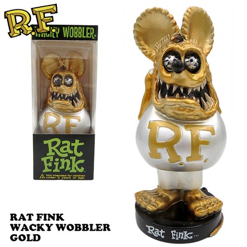 ラットフィンク ボビングヘッド　GOLD【RAT FINK】【FUNKO】