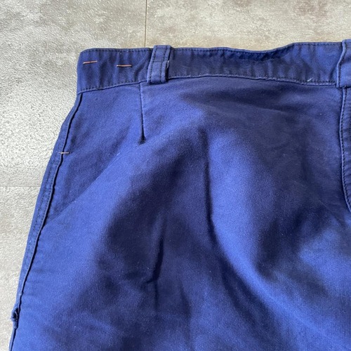 50-60s Le Favori フレンチワーク モールスキン パンツ W37 詳細写真13
