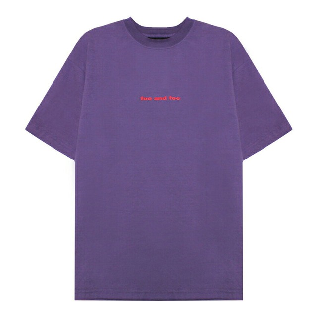 FOO AND FOO | SIMPLE SHORTSLEEVE TEE (ARCTIC DUSK)