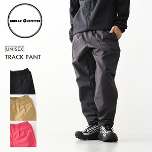 BURLAP OUTFITTER [バーラップアウトフィッター] TRACK PANT [BO060126] トラックパンツ・ナイロンパンツ・速乾性・UVカット・アウトドア・キャンプ・MEN'S / LADY'S [2026SS]