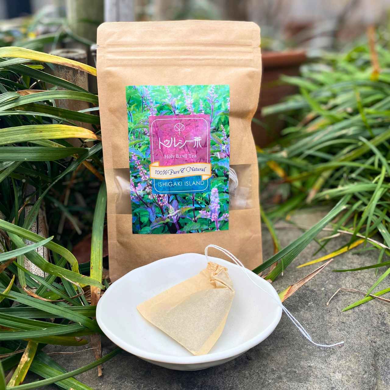 ホーリーバジル（トゥルシー茶）ティーバッグ入り｜もだま工房 石垣島