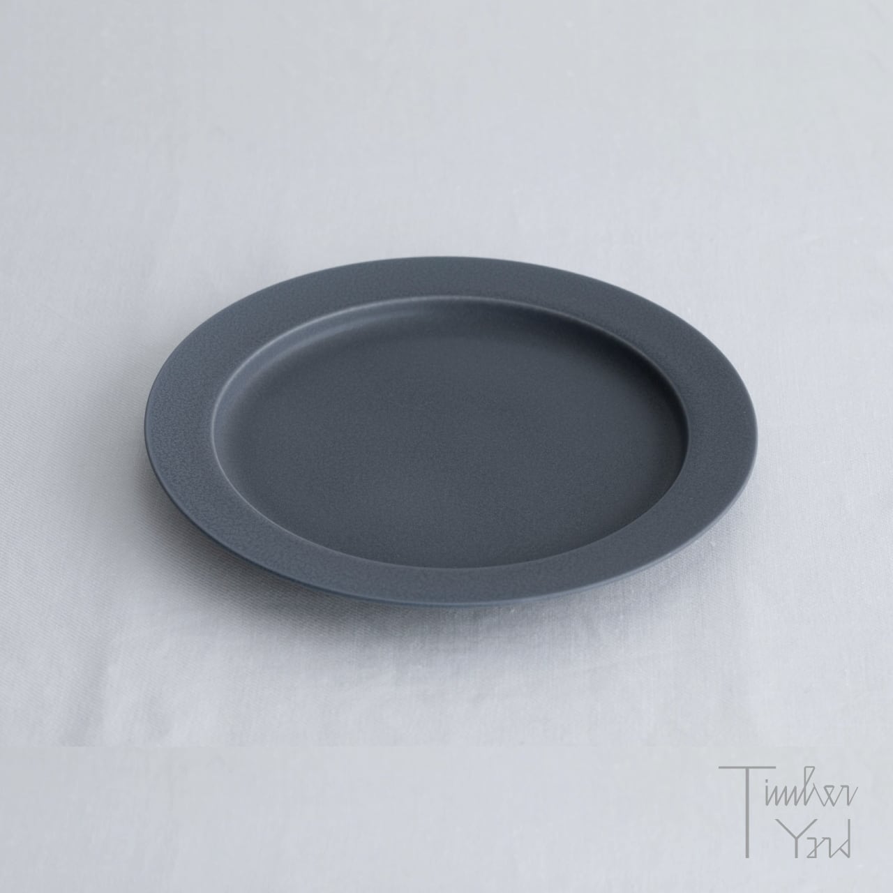 unjour apres midi plate M / rainy gray / Φ192mm / アンジュール