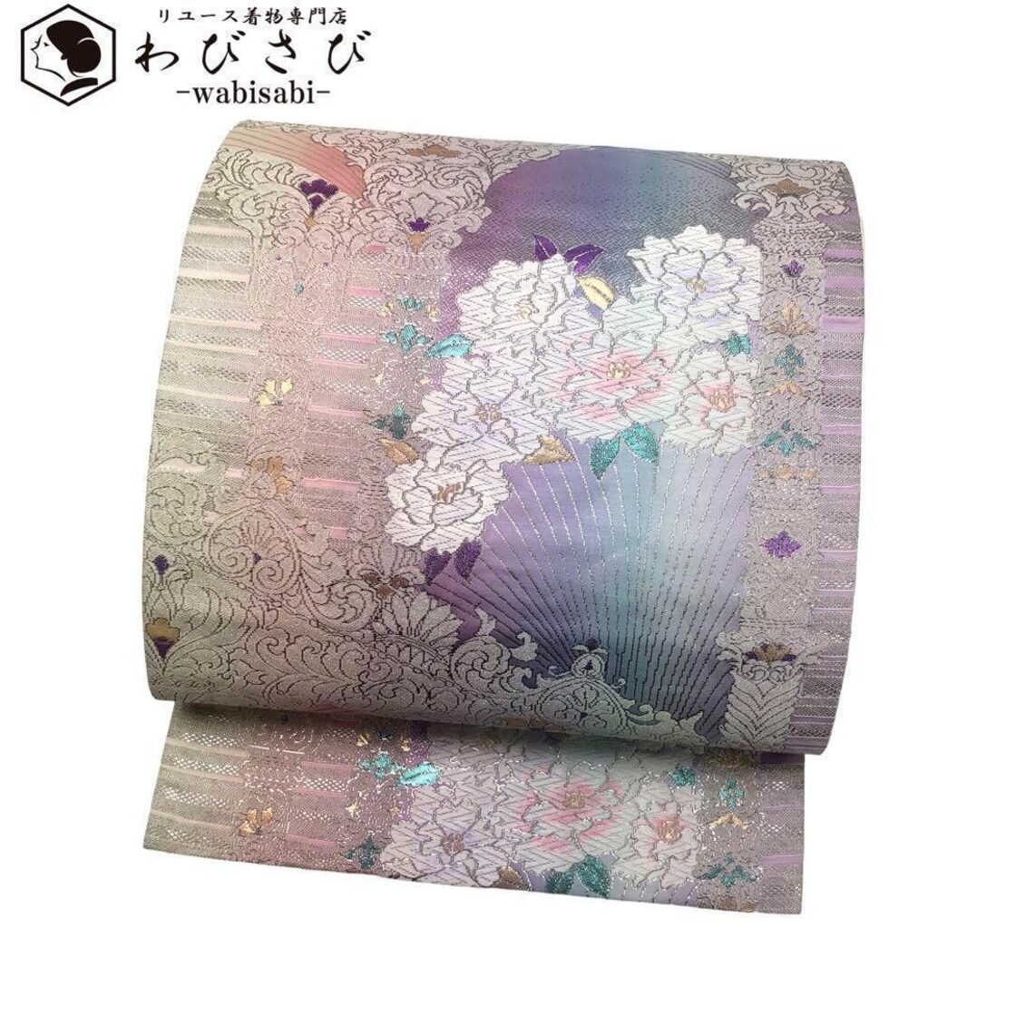 袋帯 牡丹の花 煌びやかなグラデーション O-2686 | Pay ID 