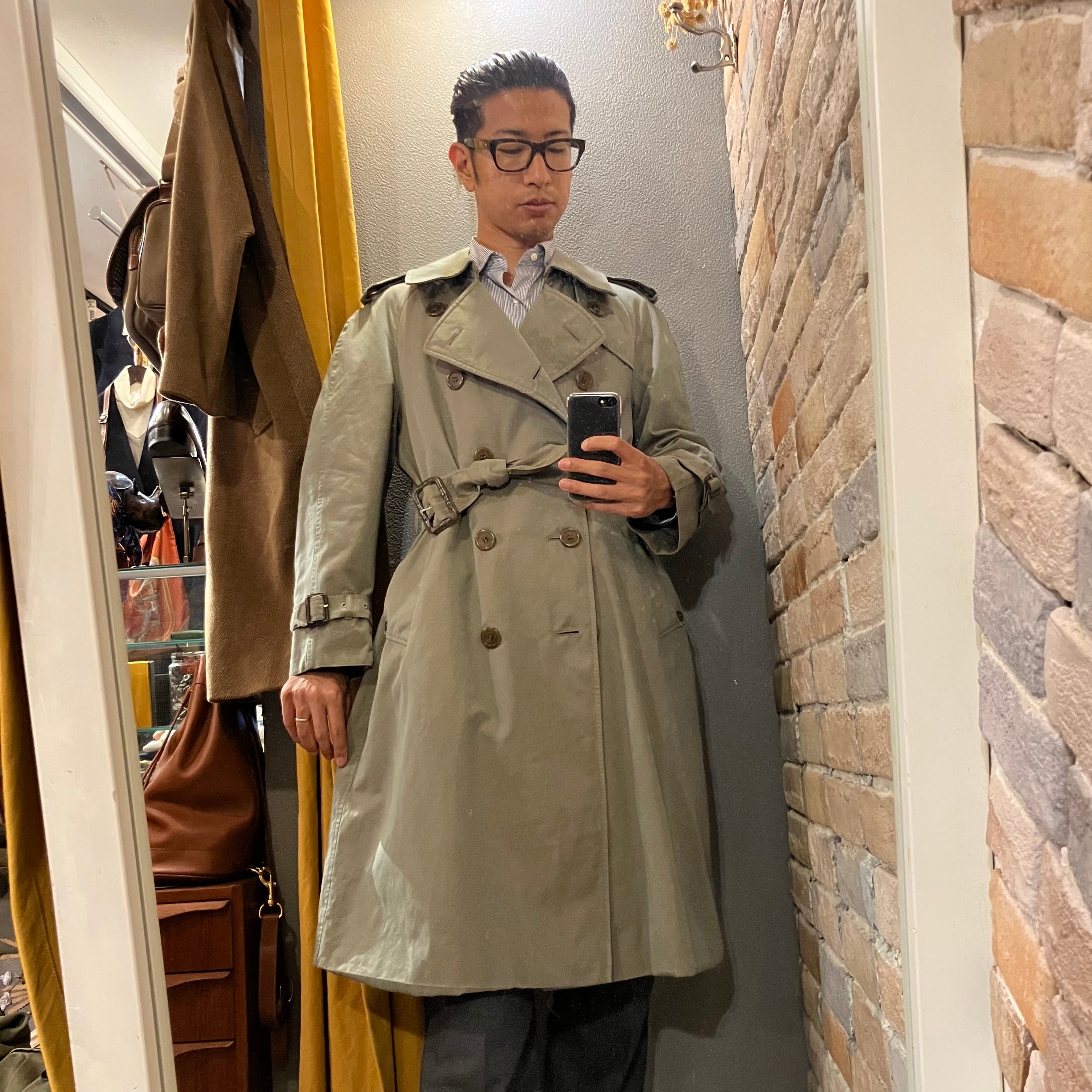 aquascutum トレンチコート