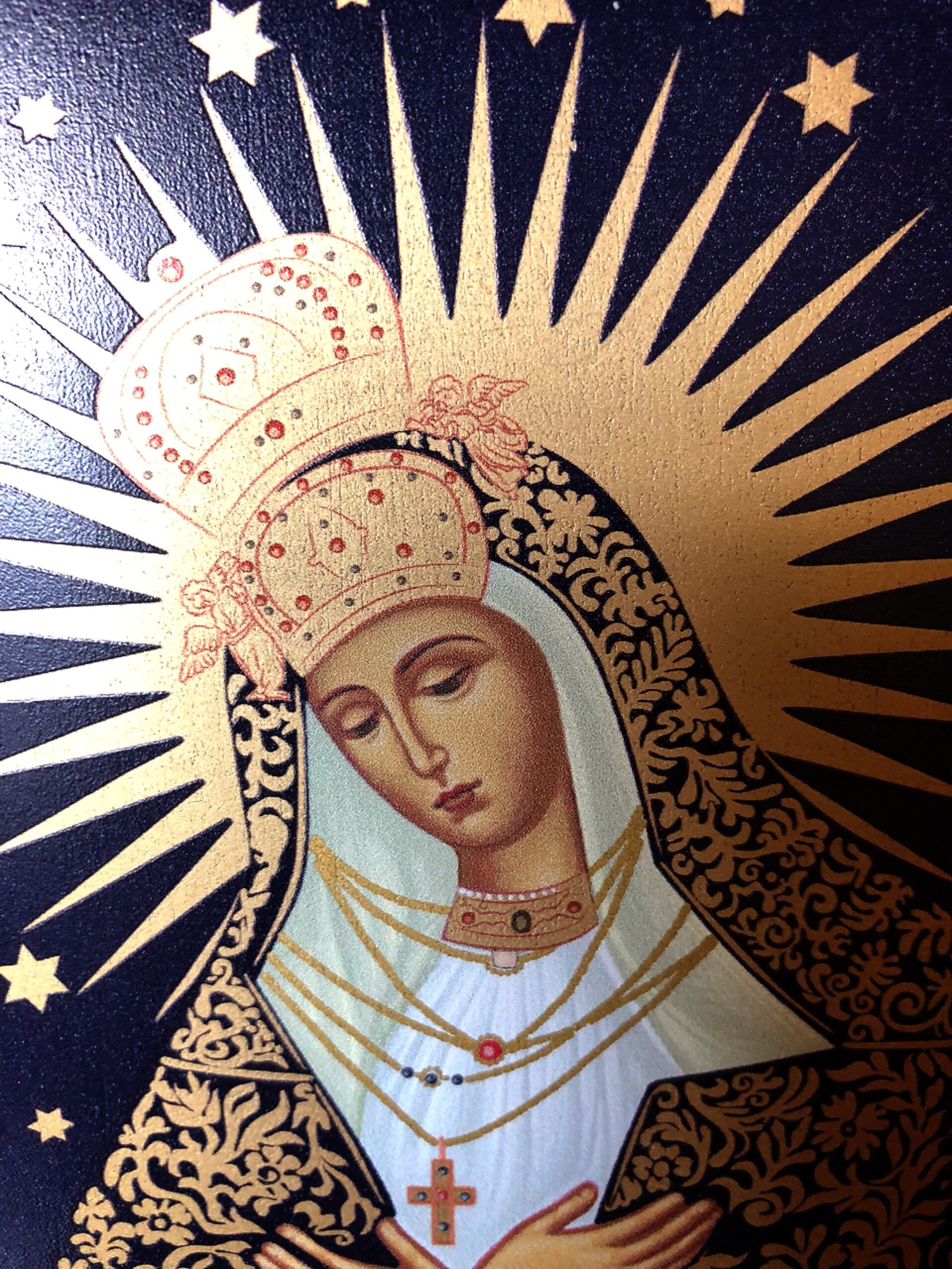 手描きイコン 聖母マリア ブルガリア正教会 バチコフスキー僧院