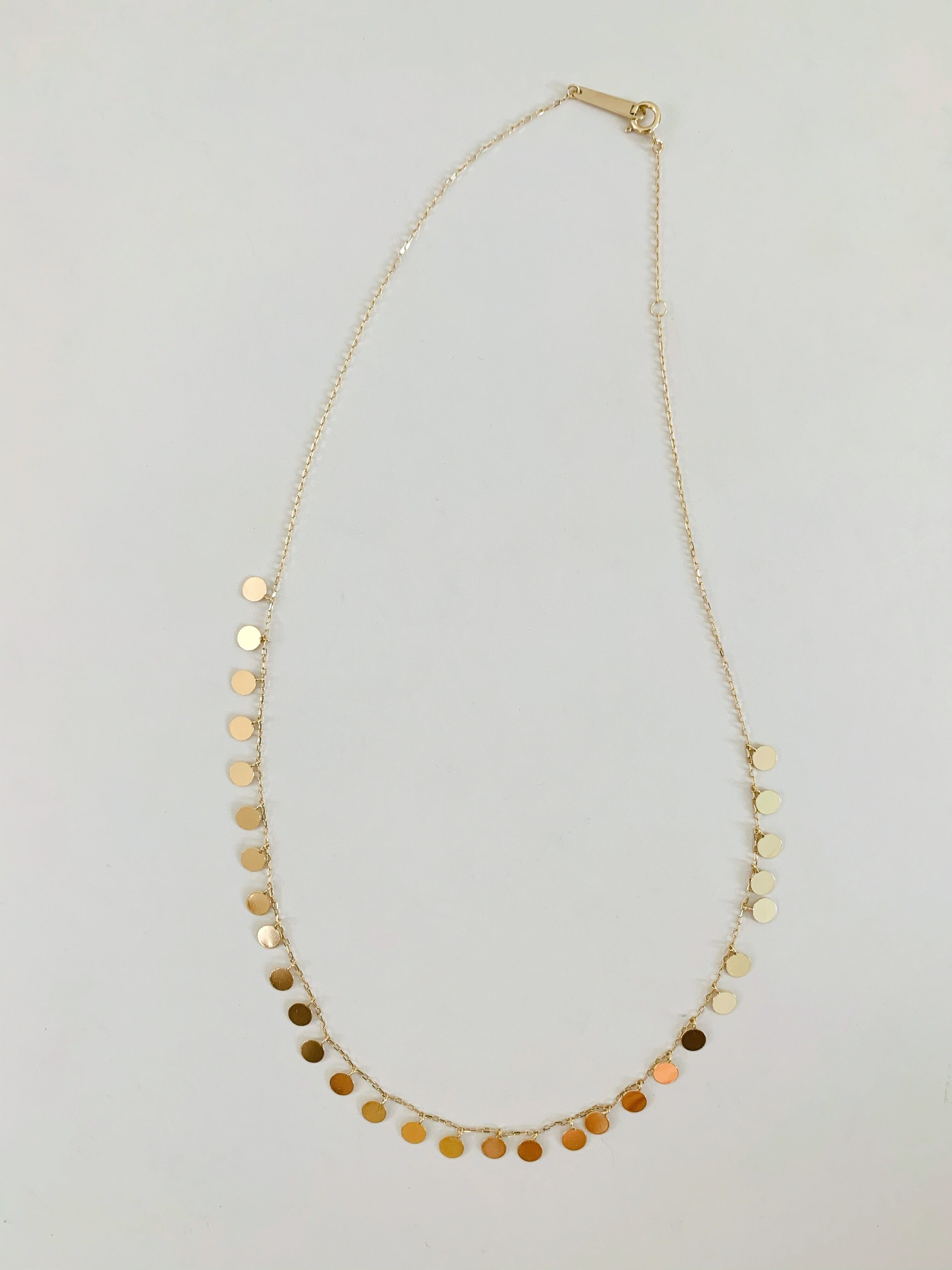 ネックレス enasoluna Flat necklace 高評価の贈り物 - moroshka.com