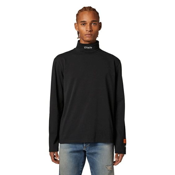 Lサイズ/HERON PRESTON/ヘロンプレストン/NF CTNMB LS ROLLNECK 
