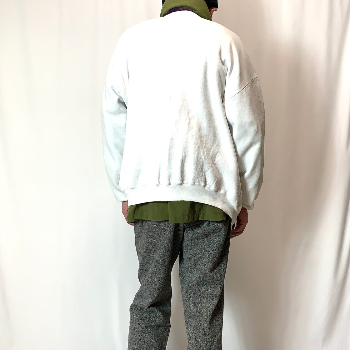 vintage old 80s sweat cardigan JERZEES MADE IN USA スウェット 