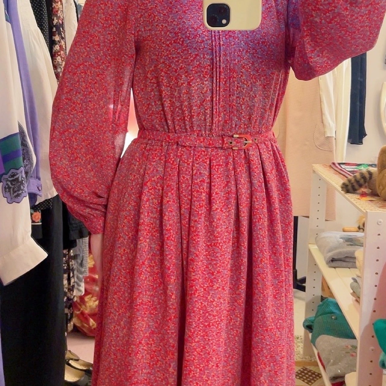 white scallop collar mini flower one-piece