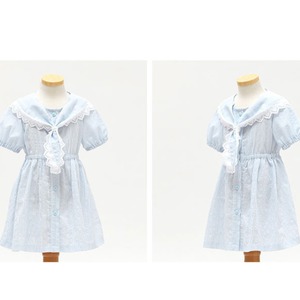 【予約販売】型紙のみ｜子ども用ワンピース｜サイズ90〜150｜商用利用OK