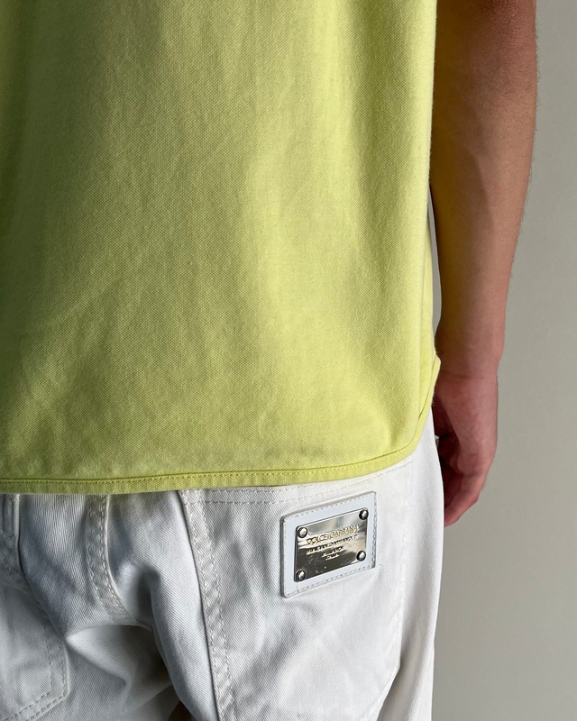 【Kris Van Assche】coloring flyfront polo shirt