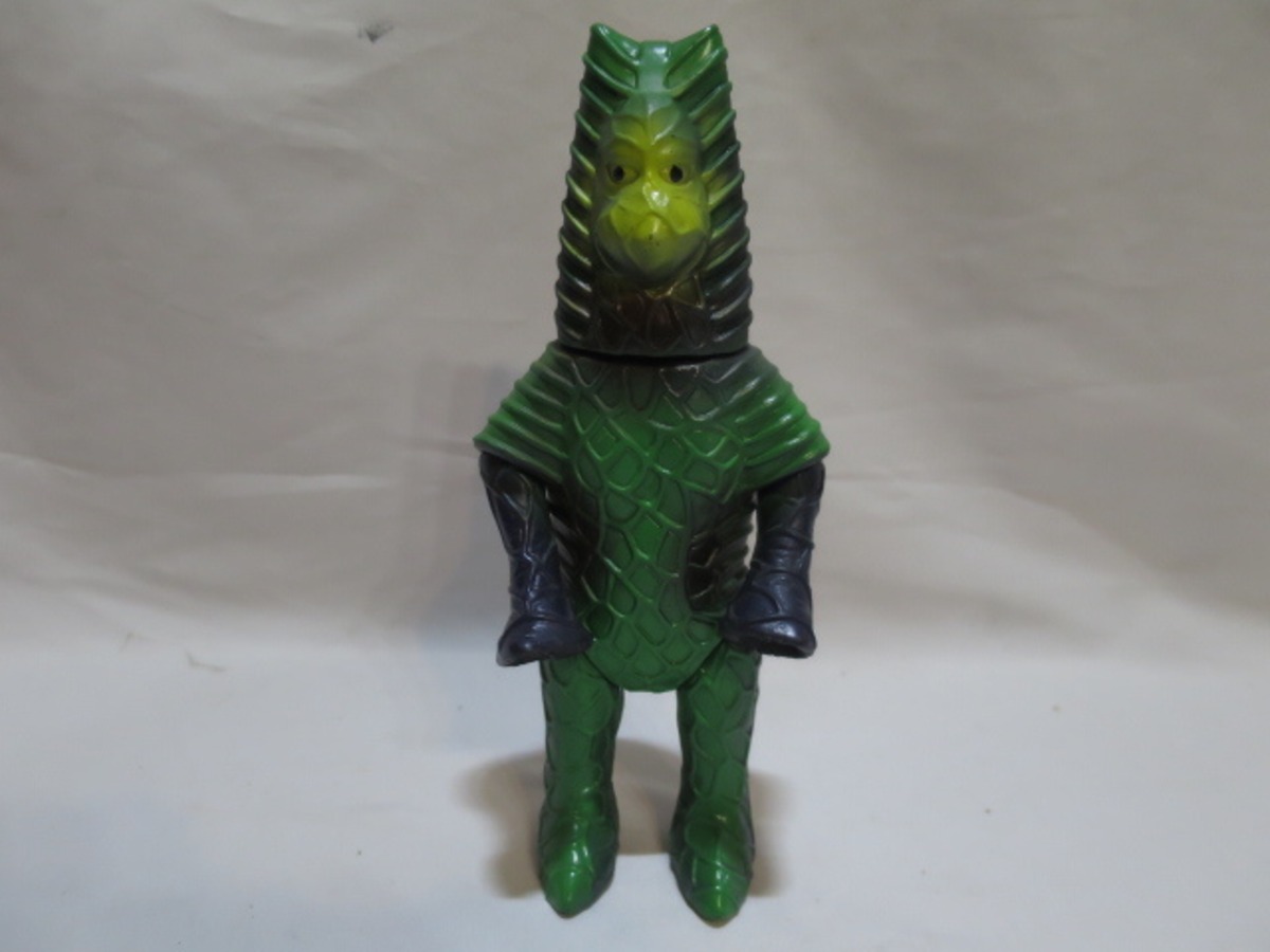 ブルマァク 円プラ版 当時物 ミラーマン怪獣ソフビ マルチ 