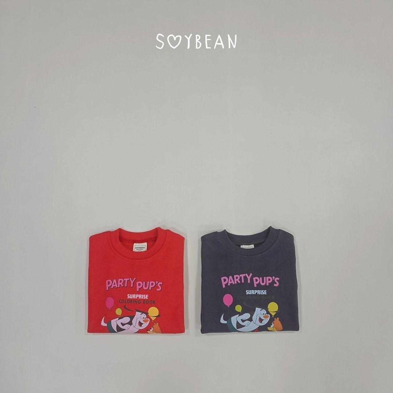 韓国子供服 / 26Autumn / soybean / party スウェット / キッズ服 / ジュニア服 / 秋服 *XS~JM*
