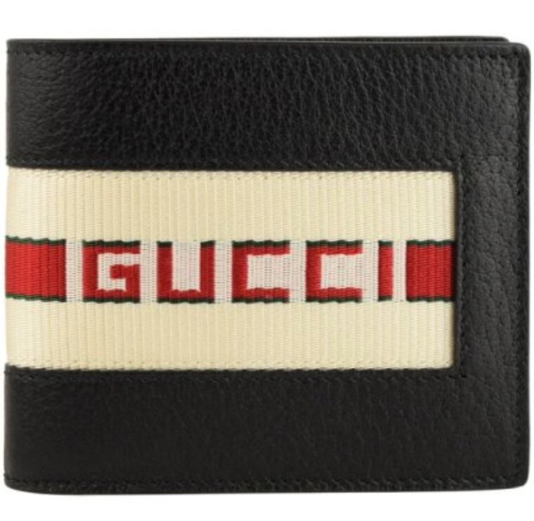 Gucci メンズウォレット ストライプロゴ 二つ折り財布 Ax1021 正規ブランド品通販サイト Axia アクシア