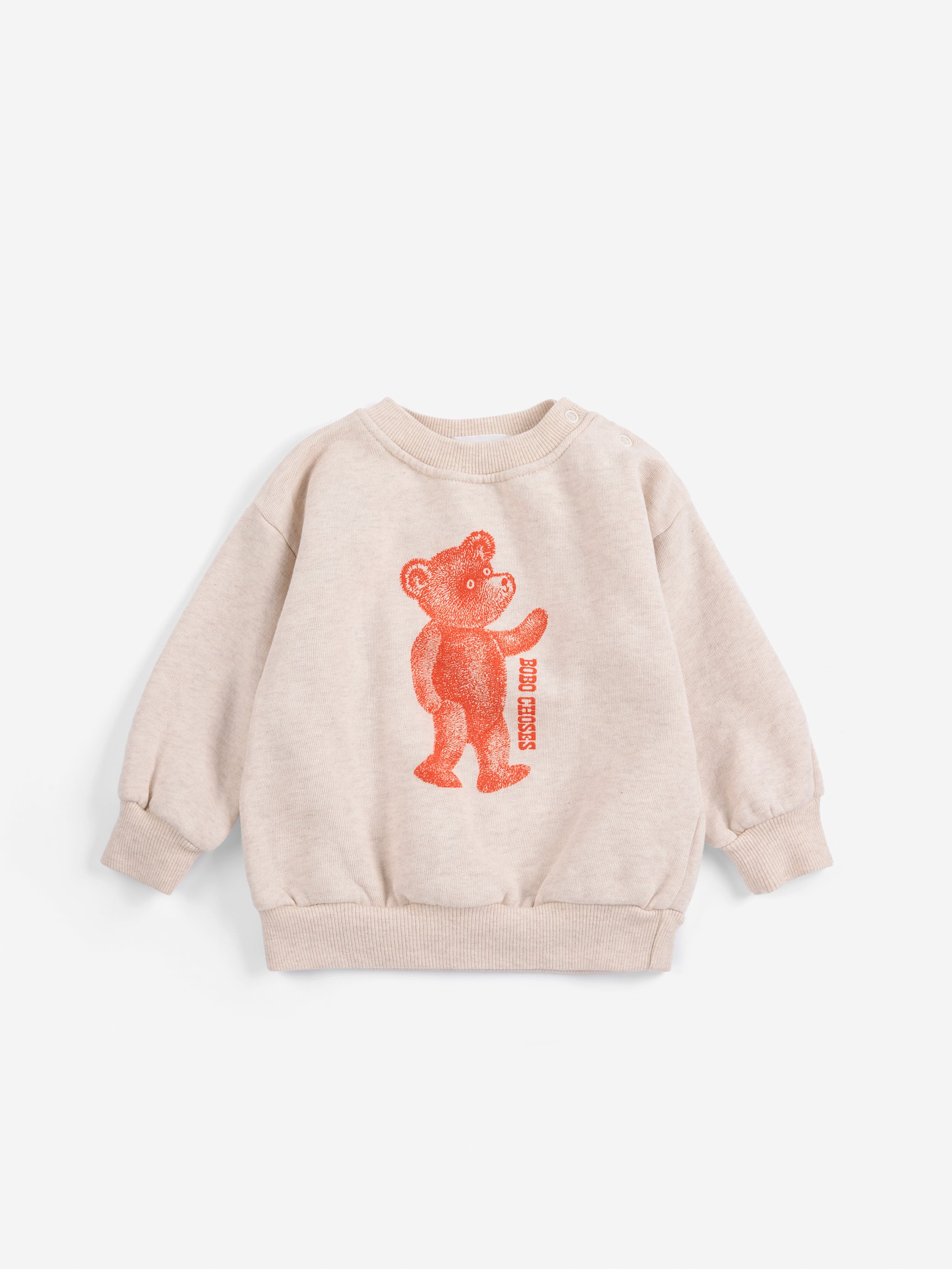 【26AW】BOBOCHOSES(ボボショーズ)Softpaw Monster sweatshirt(12m/18m/24m)スウェット モンスター