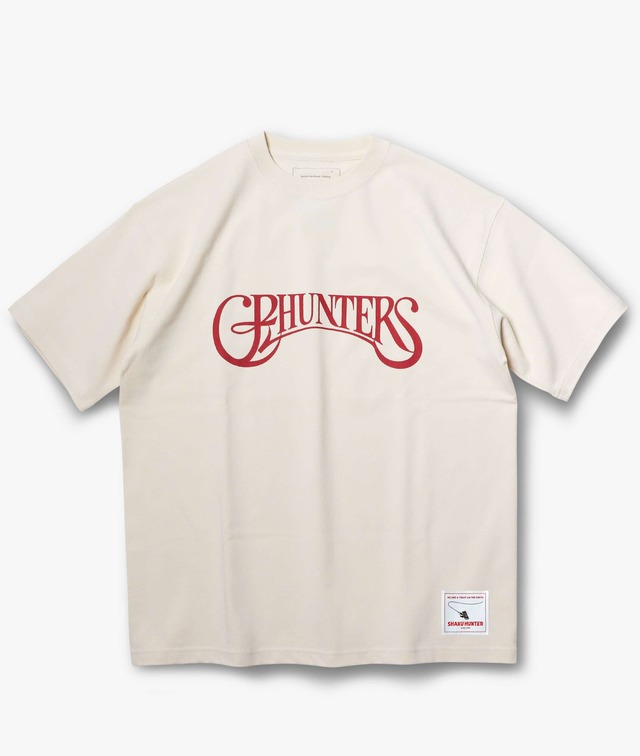 SHAKUHUNTERS TEE【VINTAGE NATURAL】