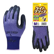 【軽作業用手袋】 ショーワグローブ(Showaglove) No.341 ライトグリップ パープル Mサイズ 1双