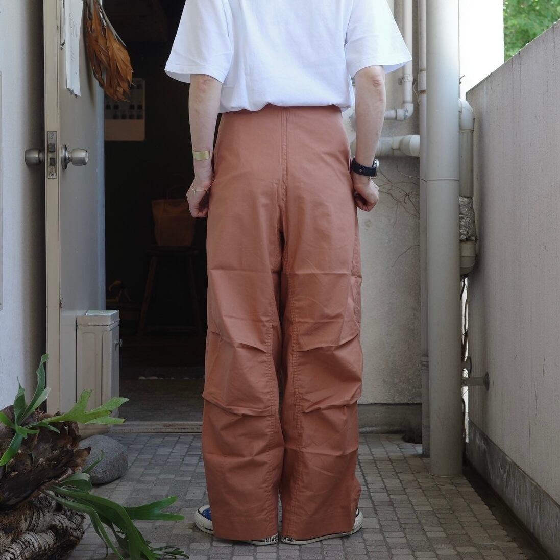 美品 TUKI（ツキ）Pajamas パジャマパンツ M TUKI(ツキ)pajamas パジャマパンツ terracotta 0041 | Debby