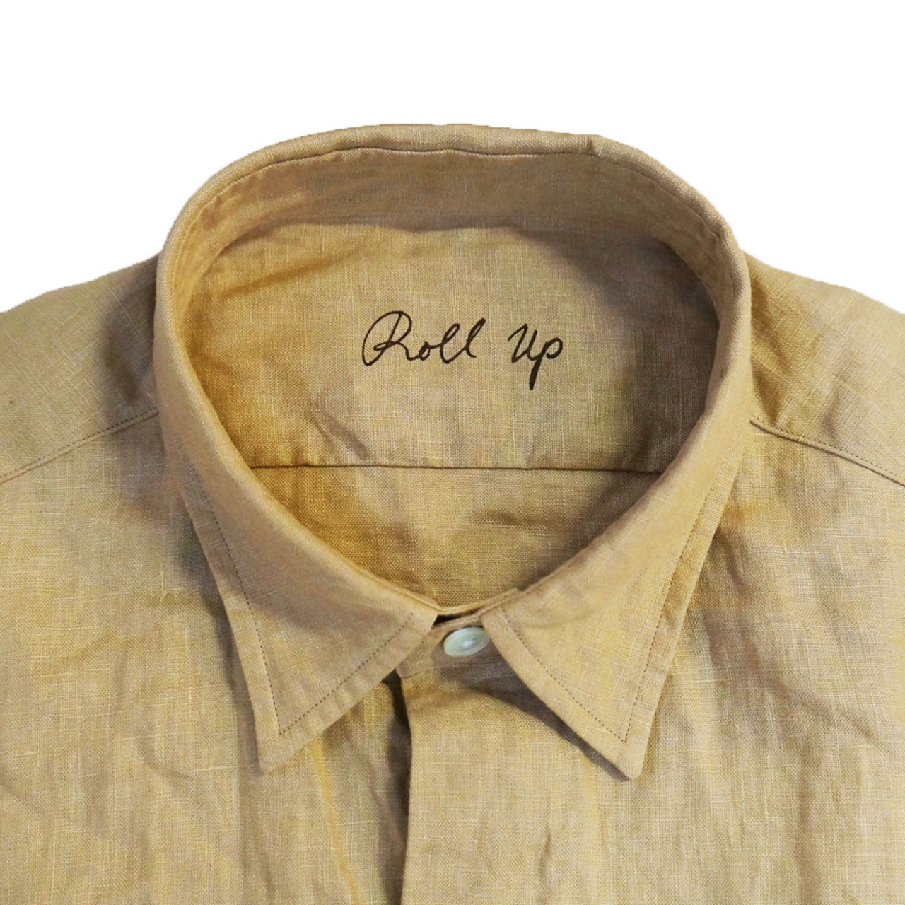Porter Classic (ポータークラシック) ROLL UP LINEN SHIRT (FRENCH 