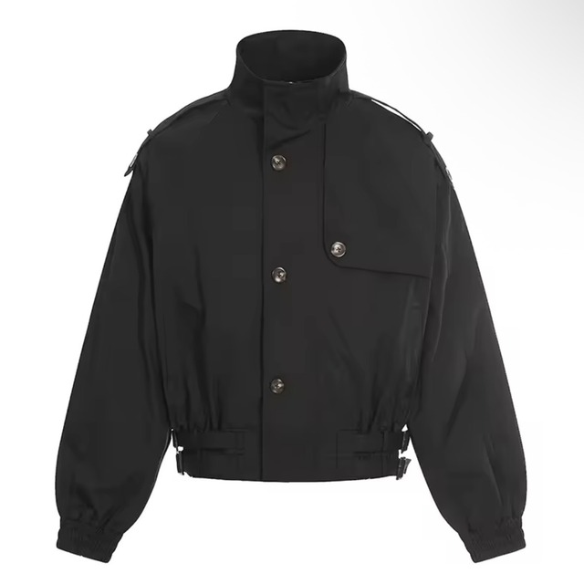 short trench jacket