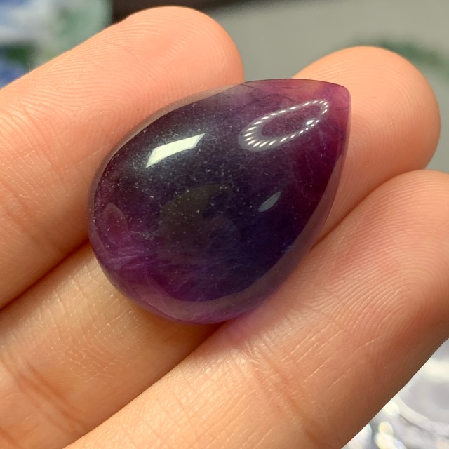 17しずく・優しい色合い✩フローライトルース