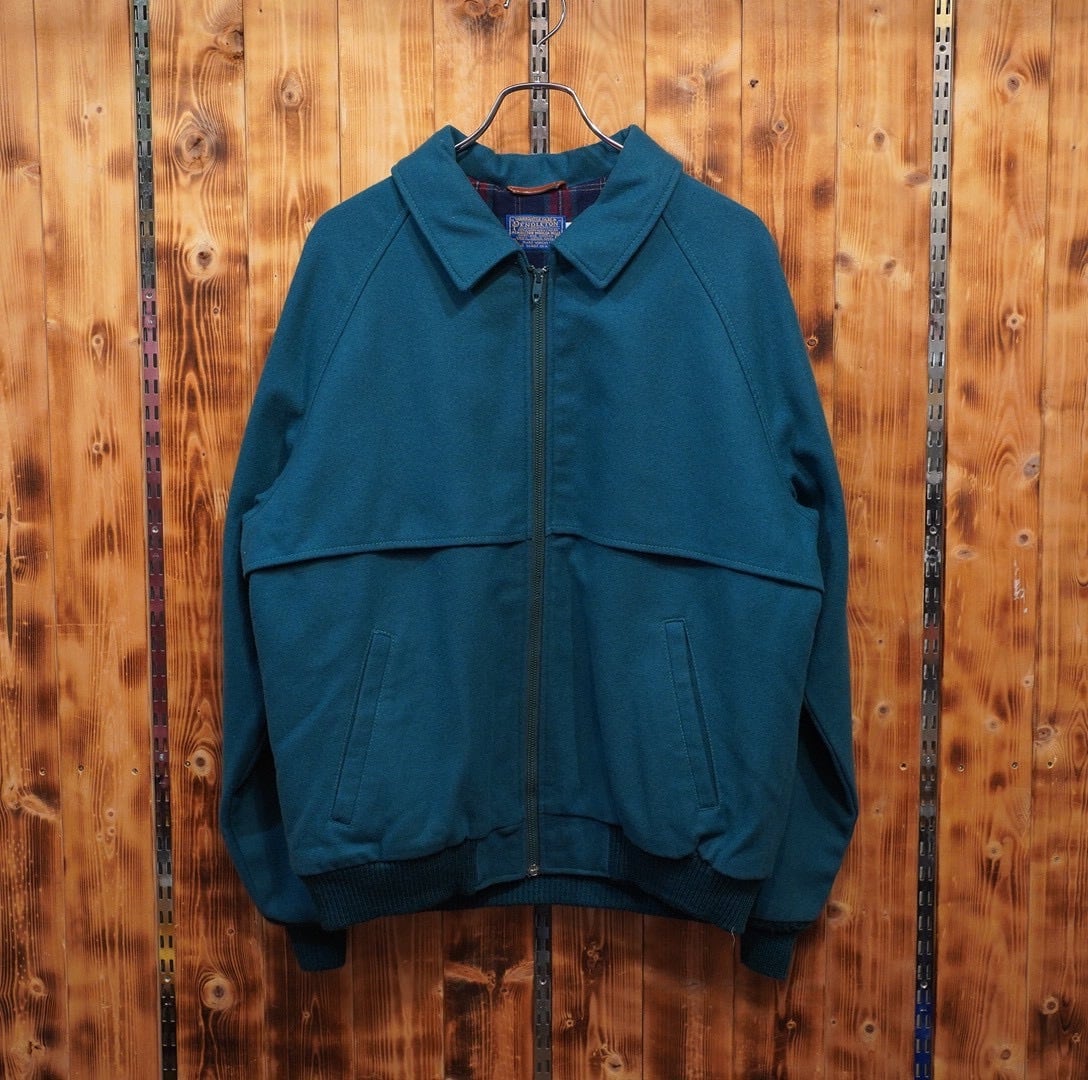 70s pendleton ウール ジャケット M/ペンドルトン ドリズラージャケット スィングトップ スイングトップ ハリントンジャケット