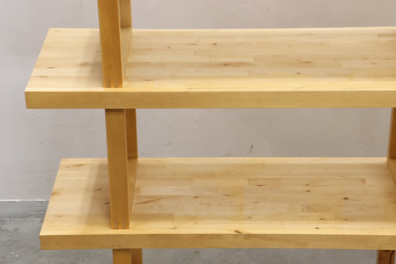美品 廃盤 IKEA VEBEROD ヴェベロード 棚 シェルフ 北欧 バーチ ヴィンテージ オールド IKEA イケア 樺材 バーチ オープンシェルフ
