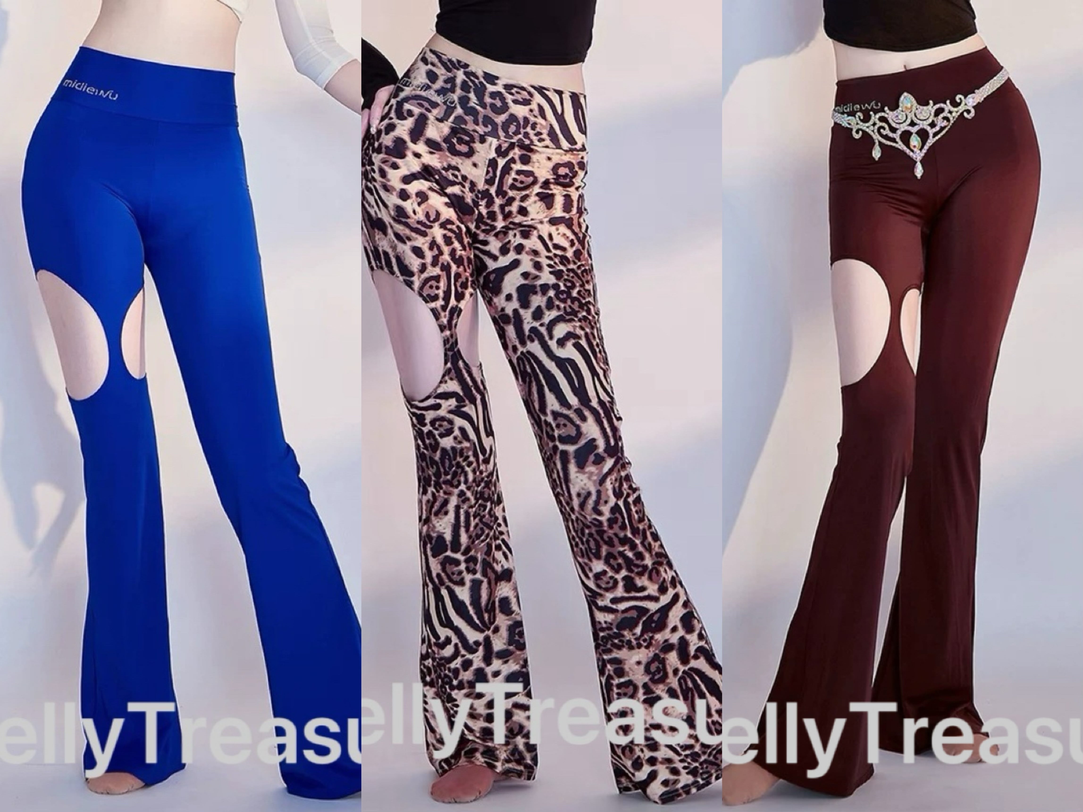 ベリーダンス 3カラー レッスンウェアパンツ MDW DW293 202509