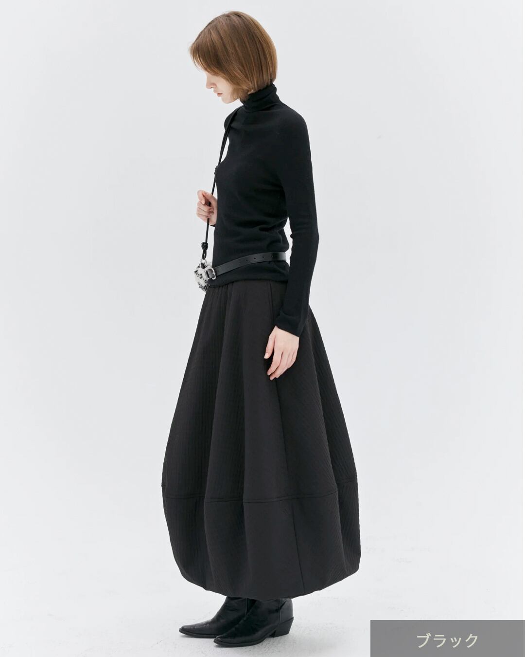 ジャカード織バルーンスカート SK521033 | ハレトケ HARETOKE