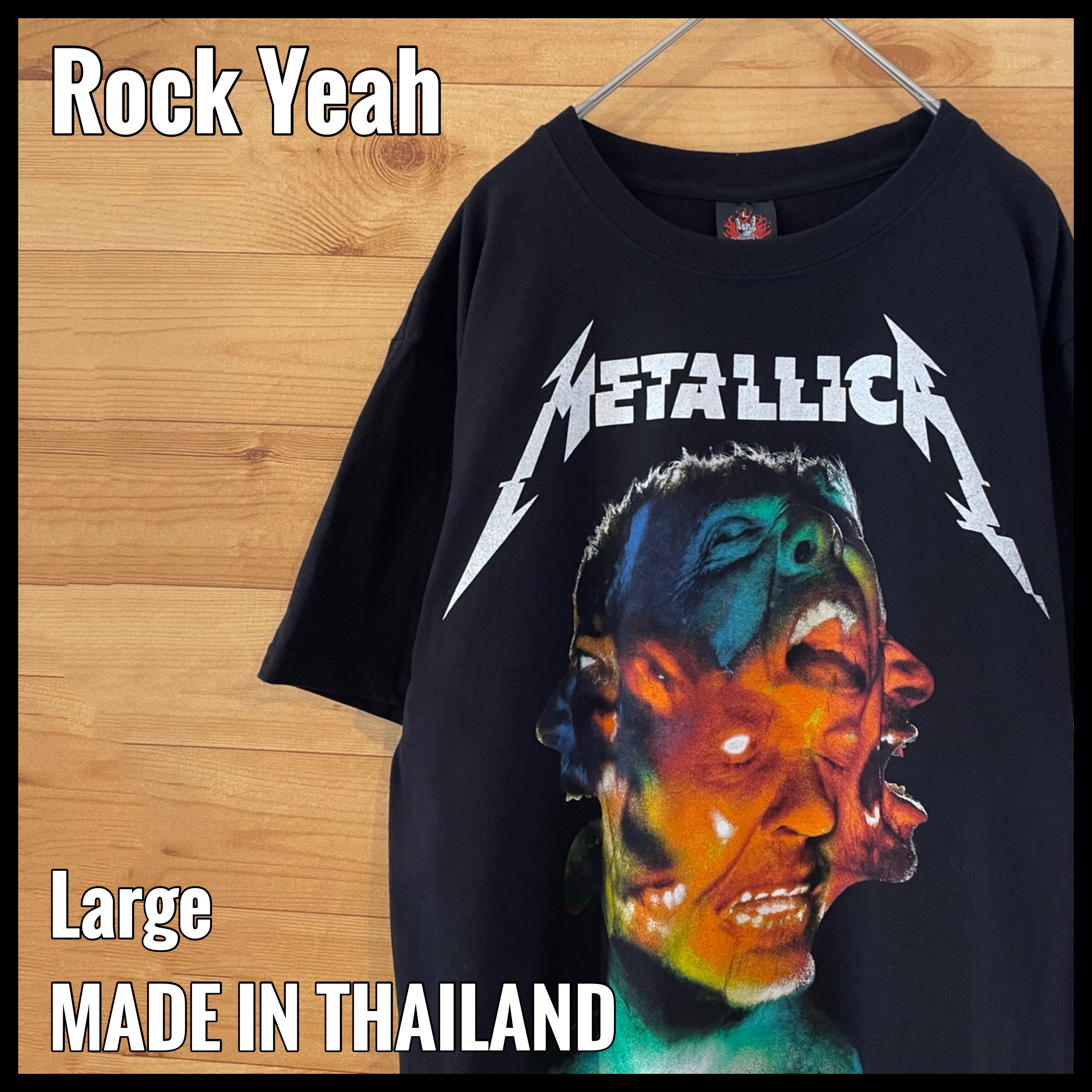 Rock YeahMETALLICA バンドTシャツ Hardwired to Self Destruct