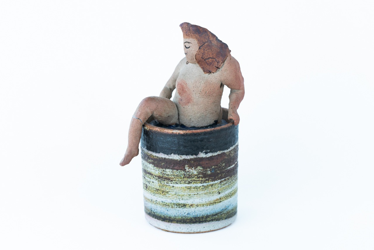 Lisa Larson | Unique Lidded Jar Sculpture